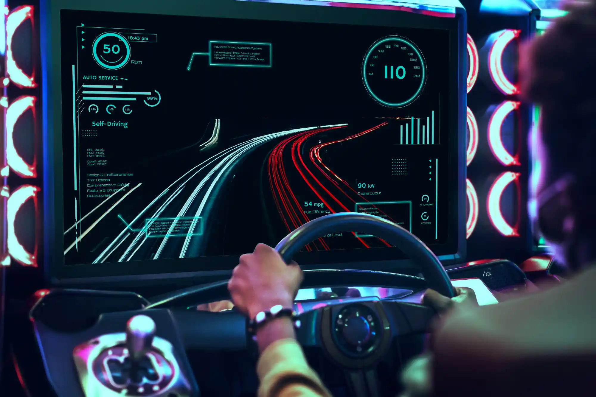 Automotive supply chain and warehouse technology