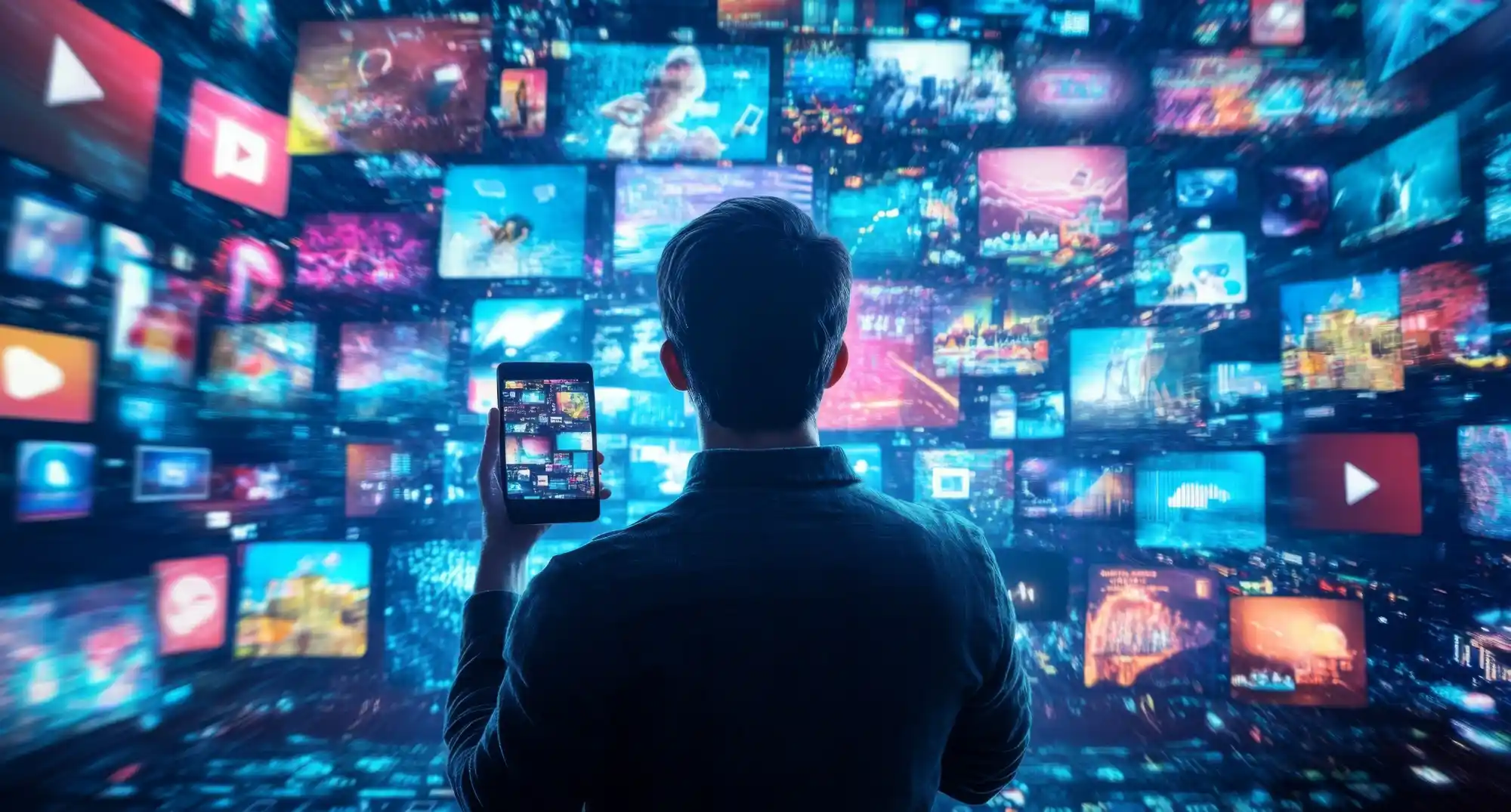 Broadcast studio and media distribution