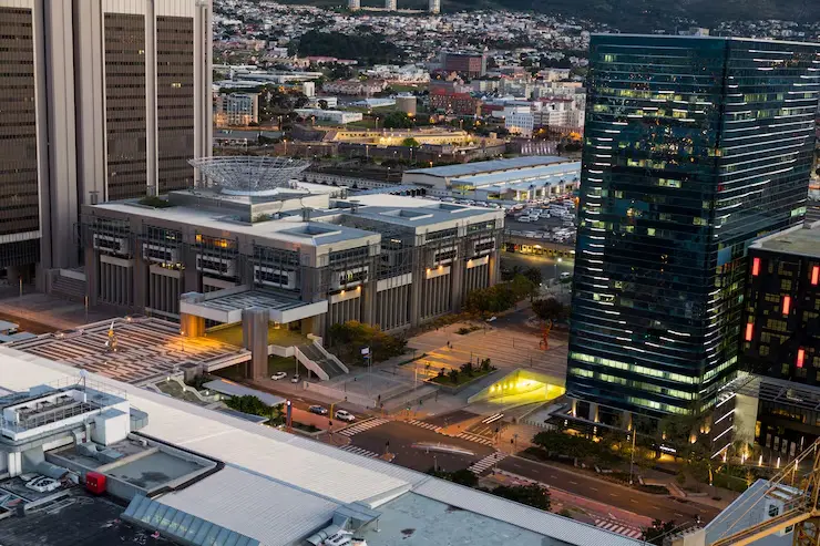 Connected commercial building