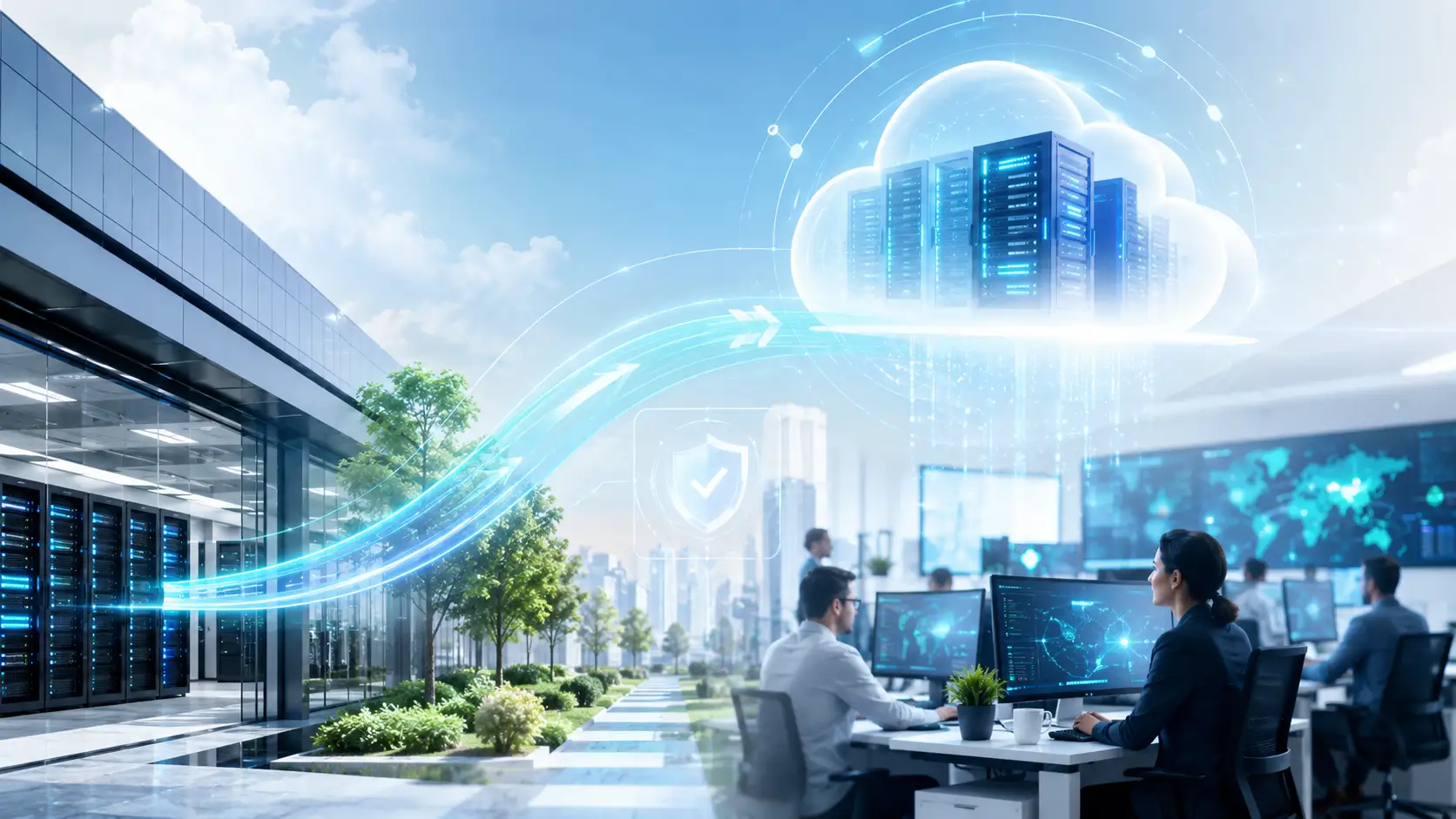 Cloud and secondary-site disaster recovery