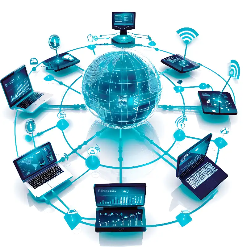 Connected global enterprise network